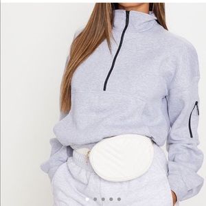 Pretty Little Thing Grey Pullover Sweater